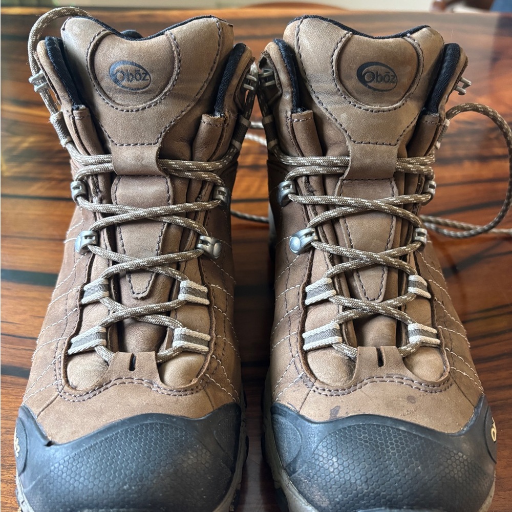 Obōz Women’s Bridger Mid Waterproof Hiking Boots - Picture 3 of 4